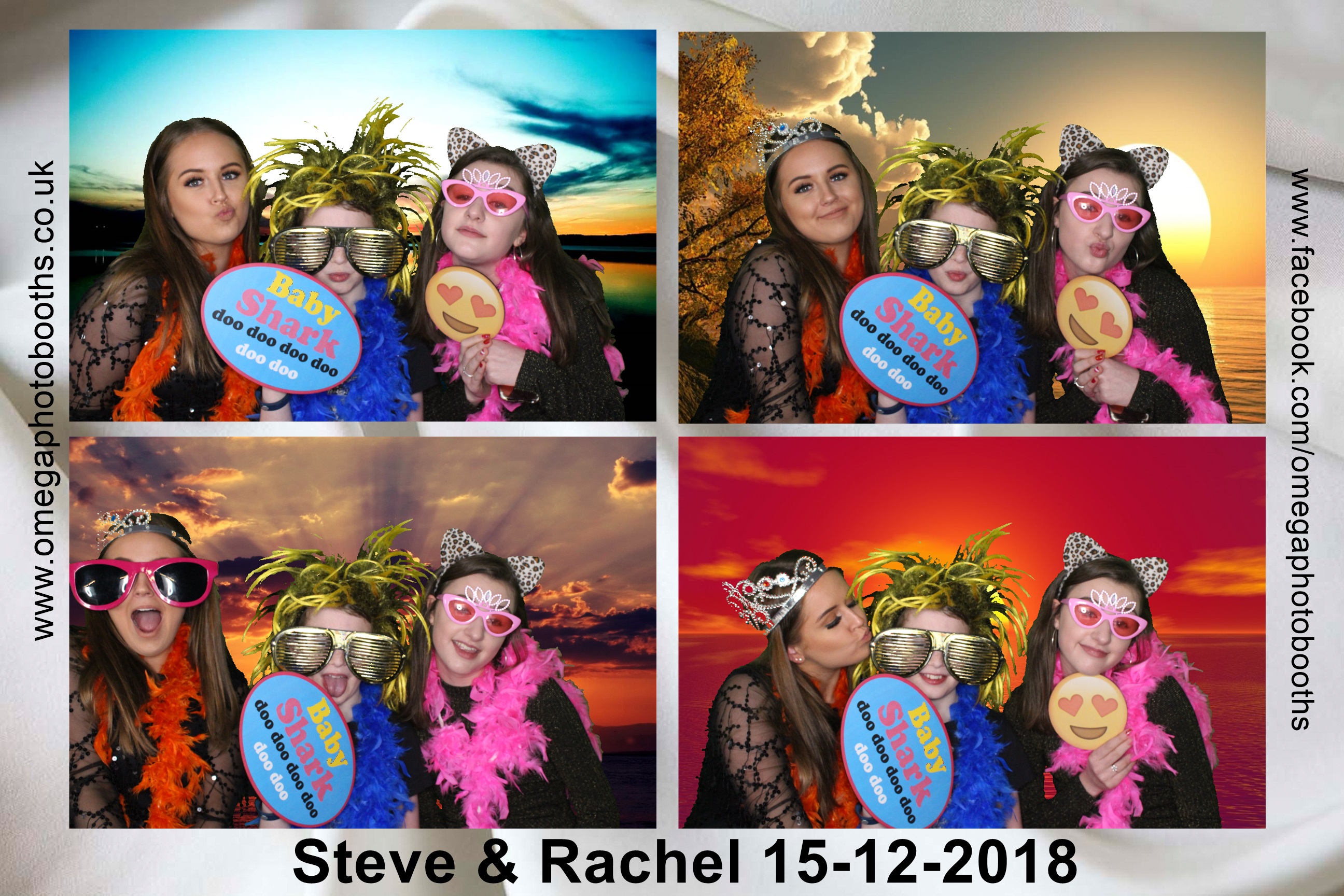 Steve and Rachel's Wedding | View more photos from the event at gallery.omegaphotobooths.co.uk/u/Omega-Photobooths/Steve-and-Rachels-Wedding